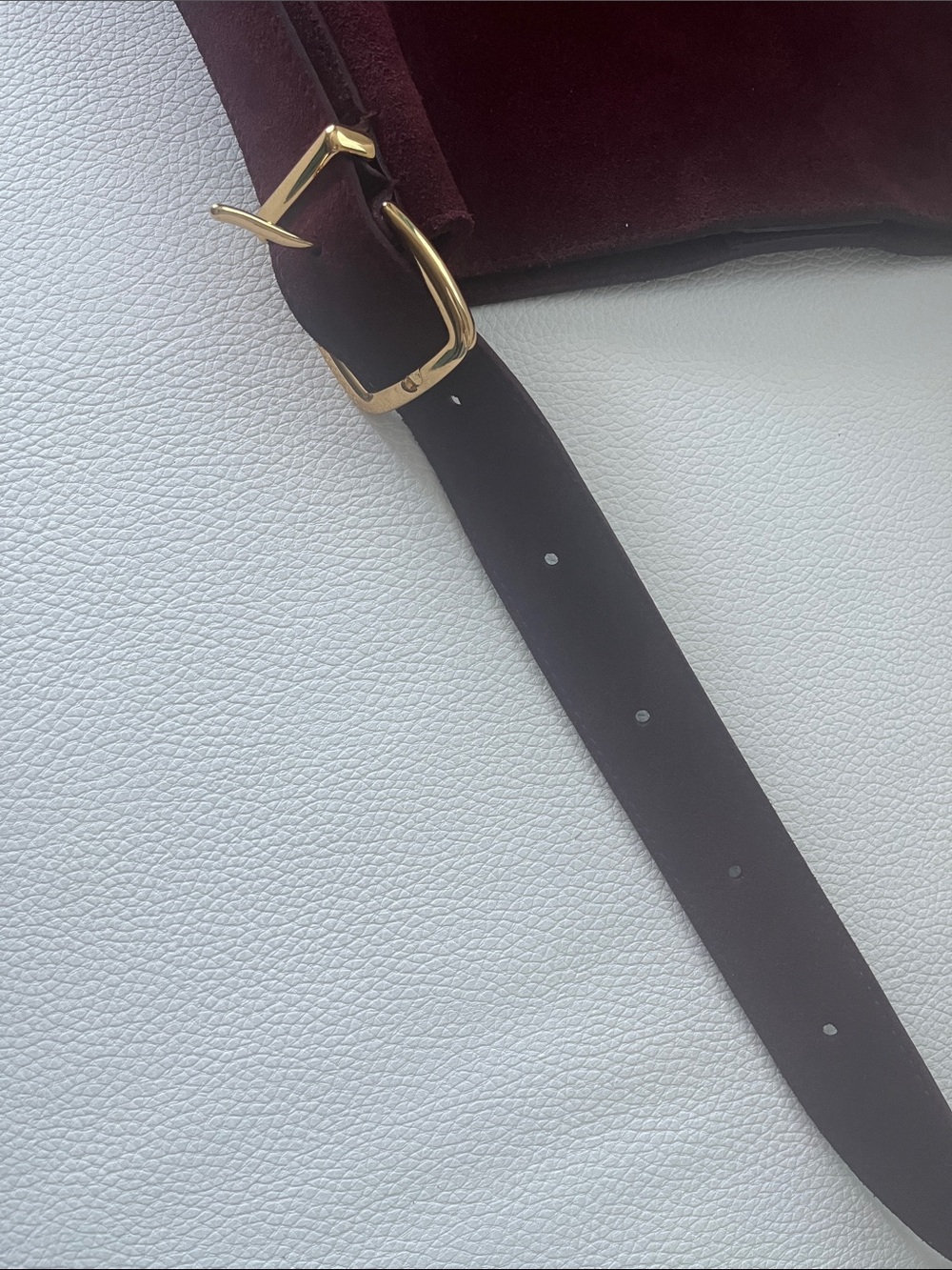 Madewell Suede Bucket Tote - Picture 8 of 8
